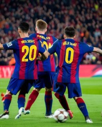欧冠小组赛：巴塞罗那客场2-1逆转塞维利亚